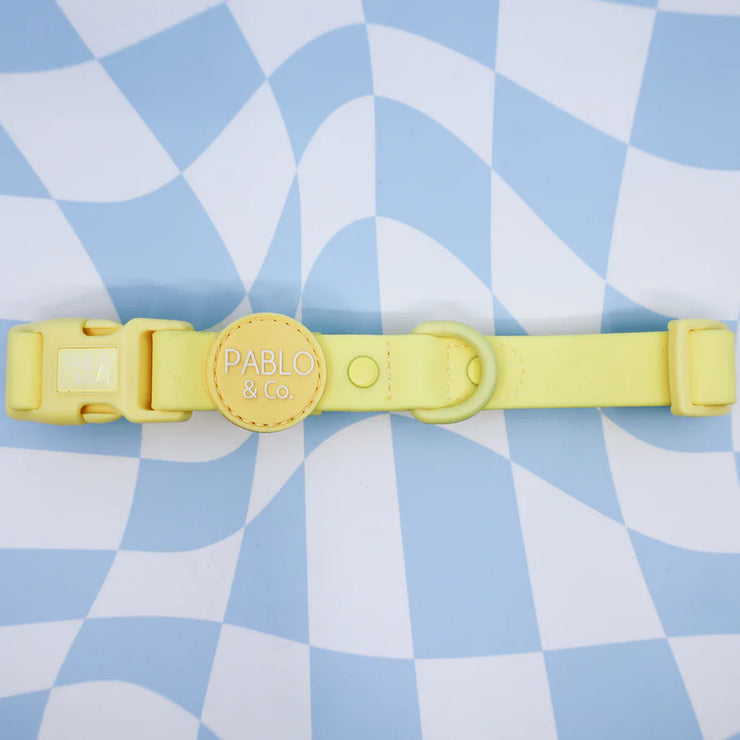 Lemonade Yellow Waterproof Collar