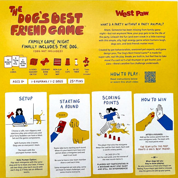 The Dog's Best Friend Interactive Board Game