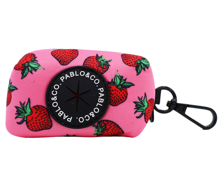 Strawberries Poop Bag Holder