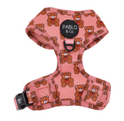 Pink Teddies Adjustable HarnessLarge