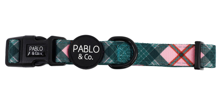 Patch's Plaid Dog Collar