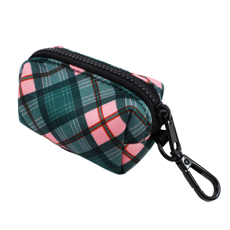 Patch's Plaid Poop Bag Holder