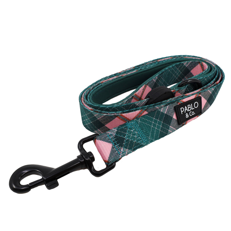 Patch's Plaid Dog Leash