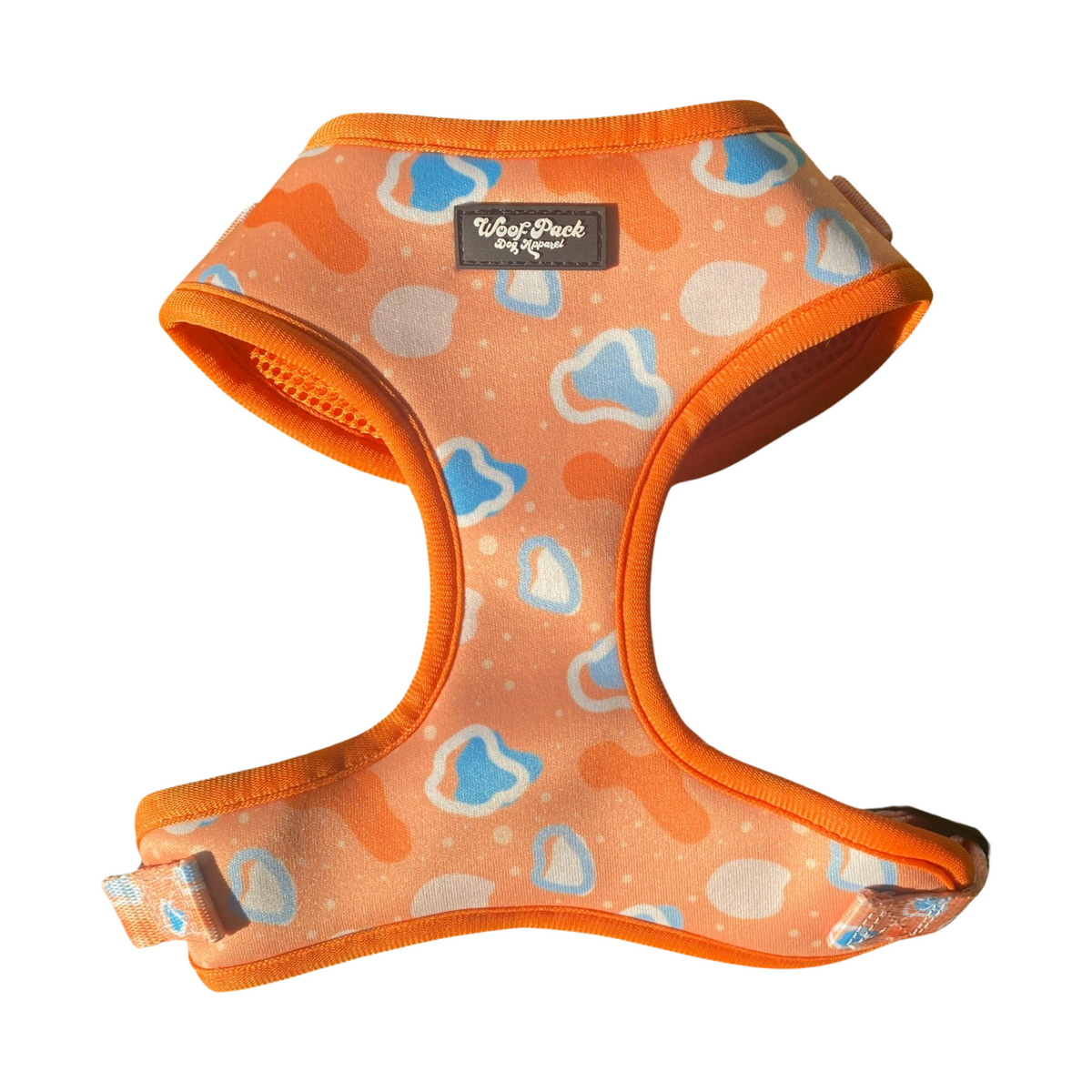 Blobby Orange Adjustable Harness – Uncanny Animals