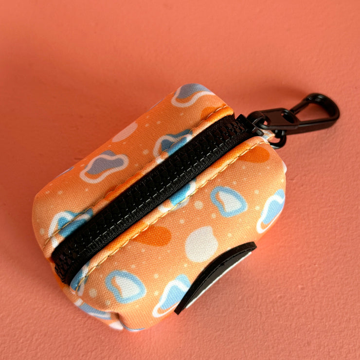 Blobby Orange Poop Bag Holder