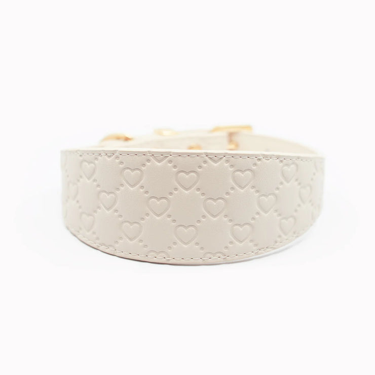 Poochi Dog Collar - Cream