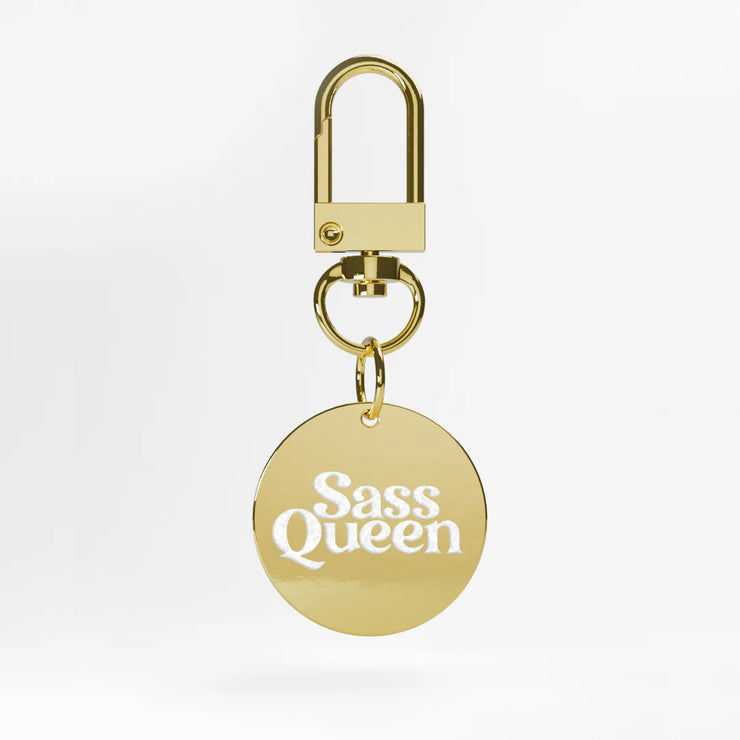 Pet Collar Charm - Sass Queen