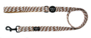 Brown Check Check Dog Leash