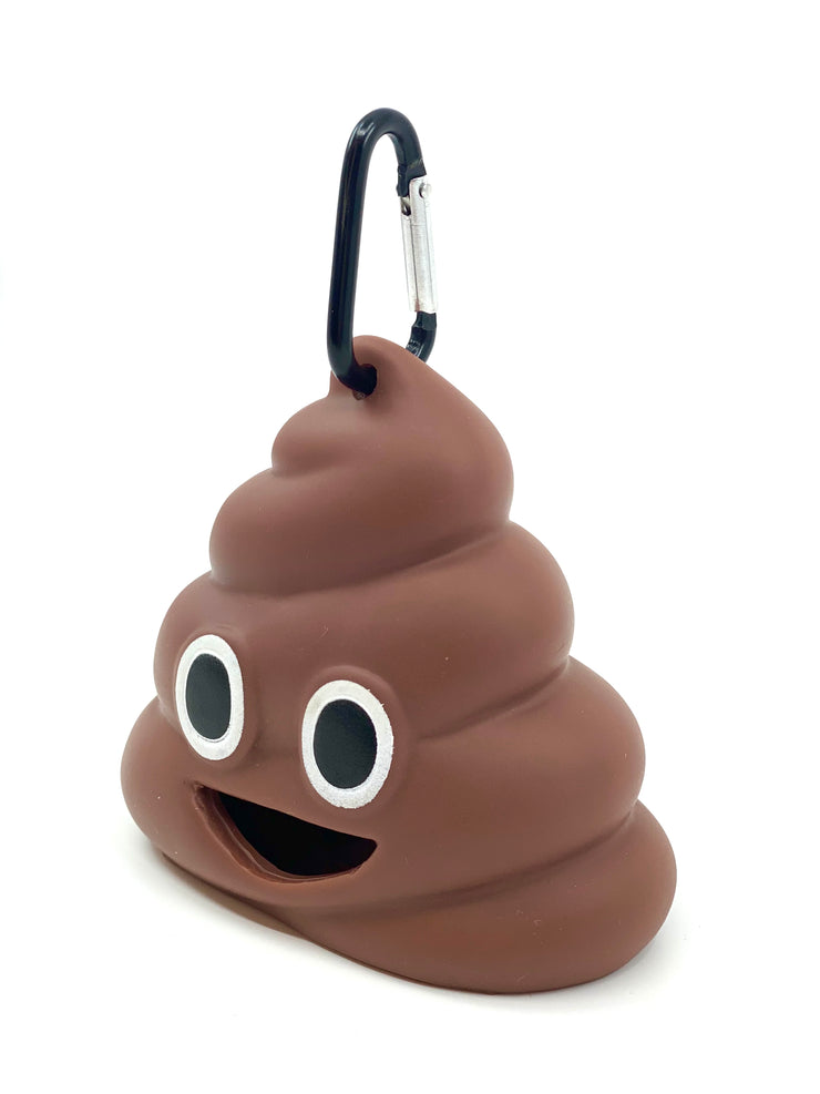 Poop Emoji Dog Poo Bag Holder